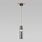 Люстра Eurosvet 50244/1 LED латунь/дымчатый